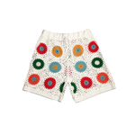 Men's Summer Fashion Knitted Hollow Casual Shorts
