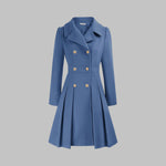 DAMI��� - Classy Double Button Long Sleeve Coat