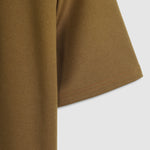 Men's Textured Pique Round Neck Short Sleeve T-Shirt Shorts Set