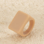 Original Stylish Resin 8 Colors Geometric Ring