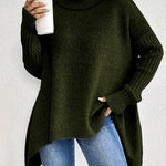 Blythe | Oversized Knit Turtleneck Sweater