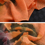 Original Floral Sun-Protection Silk Scarf