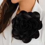 Flower Shape Solid Color Brooch Accessories