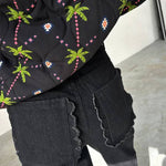 Reversible Midnight Havana Quilted Jacket