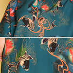Artistic Retro Printed Short Cheongsams