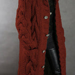 New cardigan large size sweater jacket