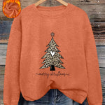 Luna ��� Fluffy Heart-Button Knit Sweater