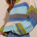 Harvest Feels Cropped Knit Sweater