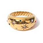 Starry Night Dome Ring