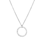 LUXE Organic Open Circle Necklace