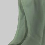 High Waisted Loose Pockets Solid Color Zipper V-Neck Jumpsuits