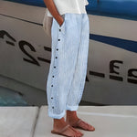 Dagny | Stylish striped summer trousers