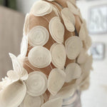 Long Sleeves Loose Buttoned Mesh Polka-Dot Split-Joint Lapel Blouses&Shirts Tops