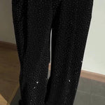 Women Hot Stamping Casual Pants