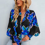 Zeagoo Zeagoo Casual Bat Sleeve Lapel Shirt Top for Women Casual Work Office Loose Fit 2026 | Under $40