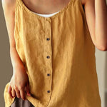 Women's Cotton Casual Loose Tank Top