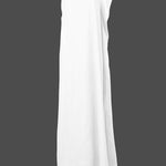 Loose Asymmetric Solid Color Split-Joint One-Shoulder Maxi Dresses