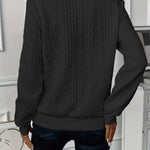 EMMA��� |  Elegant Quarter-Zip Sweater