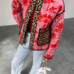 Reversible Midnight Havana Quilted Jacket