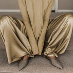 Original Solid Color Hoodies&Wide Leg Pants Two Pieces Set
