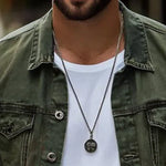 Men's Vintage Washed Single Breasted Lapel Jacket