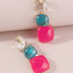Geometric Drop Earrings Earrings Accessories