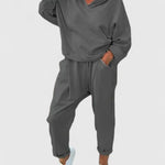 Wanda | Cozy Hooded Sweatshirt Ensemble