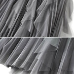 Original Stylish 7 Colors Falbala Gauze Skirt