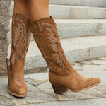 No��mie | Midnight Suede Boots