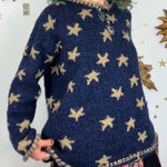 Retro Starry Sky Cardigan Sweater