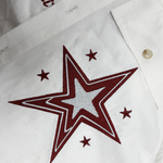 Men's Western Cowboy Style Embroidered Sleeveless Shirt