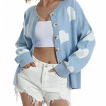 Heart Sweater Women's Cardigan