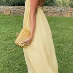Elegant Strapless Party Dress