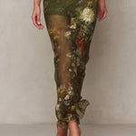 Bohemian Halter-neck Chiffon Printed Maxi Dress