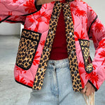 Reversible Midnight Havana Quilted Jacket