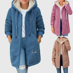 Glistra™ - Women's Teddy Fleece Jacket – Comfortable & Stylish