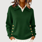 Selena | Elegant Buttoned Sweater