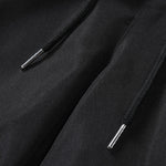 Men's Brushed Corduroy Button-Up Shirt Casual Shorts Set
