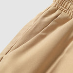 Men's solid color casual versatile quick-drying shorts