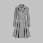 DAMI��� - Classy Double Button Long Sleeve Coat