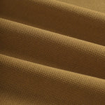 Men's solid color pique texture round neck short-sleeved T-shirt
