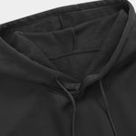 Men's Rose Letter Kangaroo Pocket Pullover Hoodie