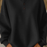 Livia | Waffle Knit Henley
