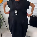 Iris™ | Stylish Short Sleeved Dress