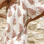 Casual Lantern Sleeve Dress