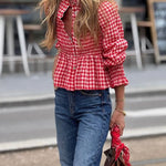 Honeycomb Blouse Nora