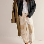 Knitted Jacket Stand Collar Solid Color Cardigan Sweater
