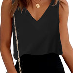 Zeagoo Women's Tank Tops Sleeveless Blouse Top (DE Only)