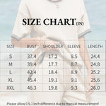 Zeagoo Womens Short Sleeve Sweaters Tops