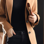 thick woolen small suit